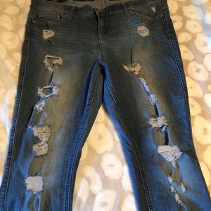 Ripped Jeans Size 22